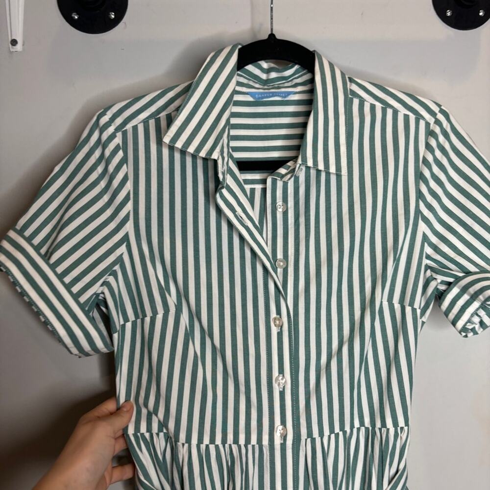 Draper James Short Sleeve Midi Shirtdress - Picture 5 of 8